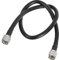 QUARKZMAN UHF Männlich zu UHF Stecker Koaxial Kabel RG8 60cm/2ft 10mm Jumper CB Antenna Kabel Geringer Verlust für Funkgeräte Antennen SWR Meter Analyzer