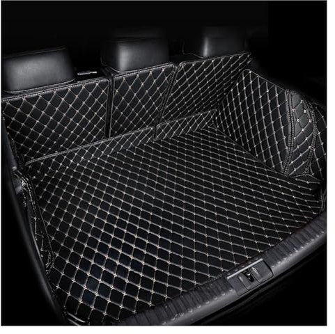 Bandeja Maletero Coche Esterilla Trasera Maletero para Hyundai para I30 para Estate para I30 para Wagon PD 2018-2020 Bandeja Maletero Dedicada Alfombra Alfombra Cuero Barro Alfombrilla Maletero (Colo