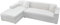 Bishilin Couchbezug Stretch Eckcouch, Sofa Überzug 2 Sitzer 145-185CM Einfarbig Sofaüberwurf Sofabezug Ecksofa Universal Weiß