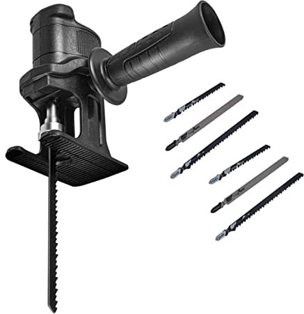 Veemoon Elektrischer Bohrer-säbeladapter 6er-set Elektrowerkzeuge für Sägenaufsatz Komfortabler Griff