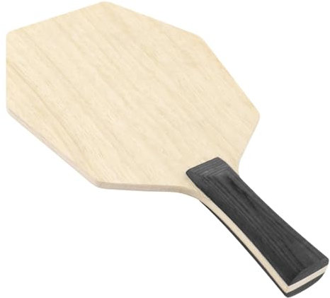Smileshiney Grundplatte für Tischtennisschläger aus, Grundplatte für Tischtennisschläger | Sechseckige Bodenplatte für Tischtennisschläger | 5-lagige -Tischtennisschlägerbasis für