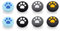 MMEGaming Tapas de Joystick compatibles con Nintendo Switch 1, Tapas para Pulgar de Nintendo Switch, Grip Joy con, Grip Compatible Switch Lite, Accesorios Switch OLED, Empuñaduras para Pulgar (Azul)