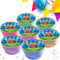 24 x YOUR FOOTBALL CLUB LOGO BIRTHDAY PERSONALISED EDIBLE ICING 4.5 cms CUPCAKE TOPPERS DECORATIONS FB009