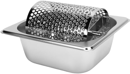Rotella burro acciaio inox multifunzionale per cioccolato formaggio applicazione uniforme smontabile lavastoviglie compatibile panini hamburger hot dog barbecue campeggio colazione