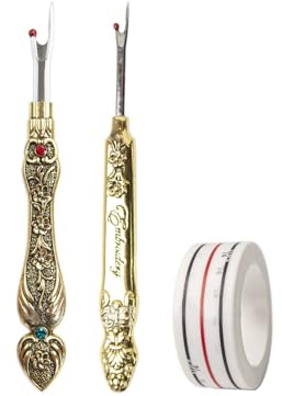 Watreketal 2 Cucitura in Metallo con Filo del Nastro Remover per Lavoro Lavoro Ago CraftIn CraftIn