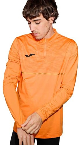 Joma Men's Half Zip Sweatshirt, XS-3XL, Long Sleeve, Soft Thermal Fabric, Ideal for Cool Climates and Outdoor Activities, Record III