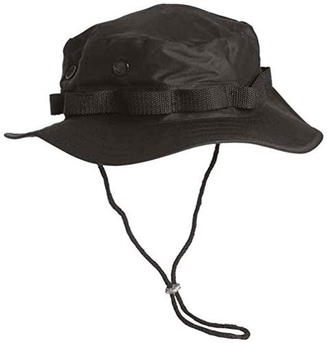 Mil-Tec Homme 12327002 Chapeau de soleil, Noir, XXL EU