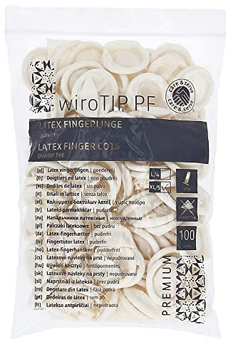 FINGERLING Latex Gr.5 extra large 100 St