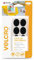 Velcro VEL-EC60413 Brand Stick On für Textilien-Oval 24mm x 8 Sets schwarz, 24mm x 8cm