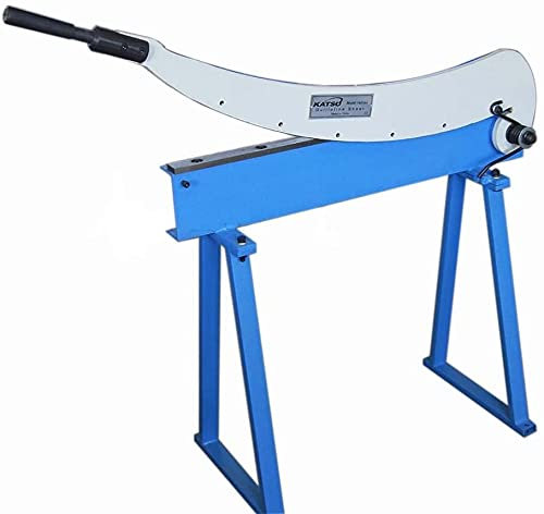 KATSU Cisaille à Levier pour Tôle Manuelle Guillotine 800mm Heavy Duty Cisaille pour Tôle Métal avec Support, Coupe Précise, pour 1,5 mm Plaque de Tôle d'Acier