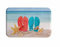 A.Monamour Badematten Badteppiche Badvorleger Strand Meer Blau Ozean Himmel Natur Landschaft Strand Liebhaber Schuhe Drucken rutschfeste Flanell Bad Teppiche Matten Für Bad Dusche Zubehör