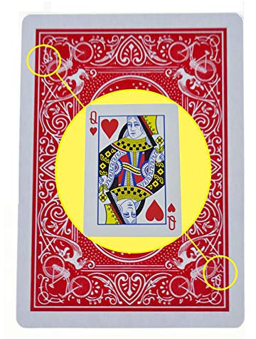 Enjoyer Magic Trick Spielkarten – Zaubertricks, markierte Karten, tragbar, für Erwachsene (16+), mehrfarbig, klassischer Stil