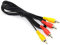 RUITROLIKER Câble AV Audio Vidéo de 6 pieds Câble Composite Vidéo RCA Compatible pour NES