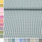 MAGAM-Stoffe Mona Vichy-Karo groß Baumwollstoff Oeko-Tex Meterware 50cm (12. Alt-Mint)