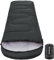 KingCamp Schlafsack Winter Outdoor Warmer Deckenschlafsack Tragbar Leicht 3-4 Jahreszeiten Camping Schlafsack für Kinder & Erwachsenen beim Camping Trekking 1.9 KG Schwarz