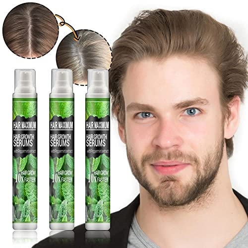 Hair ReBirth Herbal Hair Growth Spray,Anti Hair Loss Hair-Growth Essence Spray Hair Essential Oil,Prevent Hair Loss and Revive Regrowth Nourishing Oil for Men and Women (3PCS)