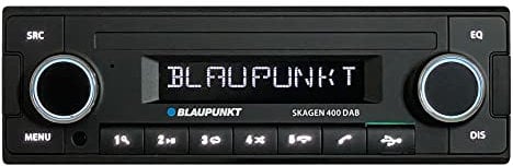 Blaupunkt Skagen 400 DAB, 1-DIN Radio, Kurze Einbautiefe, DAB, Bluetooth, schwarz