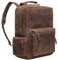 STILORD 'Isa' Business-Rucksack Herren Leder Laptop-Rucksack Damen 17 18 19 Zoll Leder-Rucksack mit Laptop-Fach Echtleder Stadtrucksack Arbeitsrucksack und Lehrerrucksack, Farbe:zamora - braun