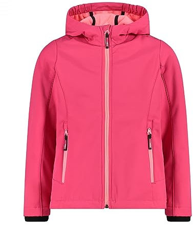 CMP - Kid G-Jacke mit fester Kapuze, Fuchsie, 98