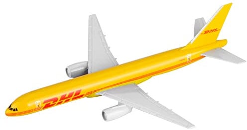 MOUDOAUER 1:400 Alloy DHL B757 Cast Planes Airplane Model Aircraft Model Simulation Aviation Science Exhibition Model Collection