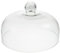 ​UPKOCH 23cm Glass Cake Dome with Handles, Clear Cloche Cover for Dessert Display & Cheese Platters, Reusable Food Protector for Party/Afternoon Tea (23x15.5cm)​​