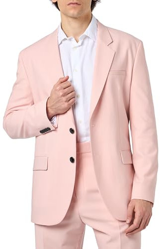 HUGO Kris/Teagan233f1x Suit, Rosa Chiaro/Pastello 681, 56 Uomo