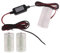 Newwyt LR20 D Battery Eliminators Cable Power Supply Adapter Cord Wire Replace for 3pc 1.5V LR20 D Size Cell Batteries Plastic