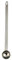 Ensemble de cuillères graduées en acier inoxydable pour mesurer le café, assaisonnement, poudre, farine (30 ml)