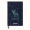 Moleskine Monde des Sorciers de Harry Potter Collection Sortilèges Patronum Notebook, Carnet à Rayures avec Couverture Rigide Phosphorescente et Gardes Personnalisées, Format Large 13 x 21 cm