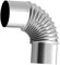 JAYIOLA Stove Pipe Elbow Heating Exhaust Pipe Vent Parts Stainless Steel Duct Extension Tube Chimney Pipe for Pipe, 80mm