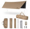 Naturehike Camping Zeltplane Tarp Wasserdicht Regenschutz Anti-UV Sonnendach Sonnensegel Vordächer Vorzelte Pavillon für Outdoor Camping Picknick Festival