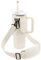 Porte-Bouteille d'eau Sac pour Stanley Tumbler, Porte-Bouteille avec Sangle, Sac pour Accessoires Stanley Cup 1.2L / 40oz, Sac de Transport pour Bouteilles, Blanc