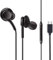 KP TECHNOLOGY Earphones for Honor 200/200 Pro / 200 Lite, In-Ear Headphones with USB Type C interface [Remote & Microphone] Noise Isolating, High Definition Sound (BLACK)