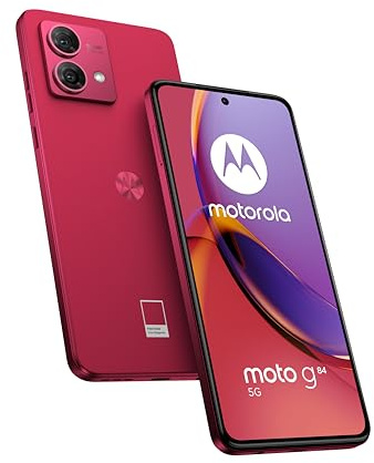 Motorola G84 5G 12+256 Viva Magenta, all carriers (Renewed)