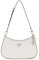 GUESS Damen Noelle Top Zip Umhängetasche, Knochen-Logo