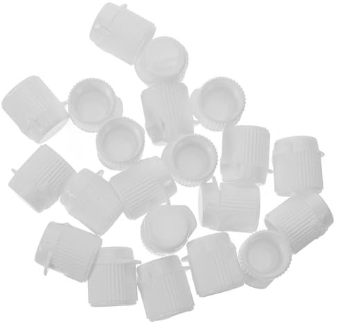 Homoyoyo Flip-Zahnpasta-Verschlüsse 30 Stück 8 5 Mm Selbstschließender Zahnpasta-Verschluss Aus Kunststoff Schraubbarer Zahnpasta-Tubendeckel Kein Durcheinander Zahnpasta-Spender
