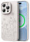 FEWGEY for iPhone 16 Pro Phone Case for Women Compatible with Magsafe, Hard Liquid Silicone Cute Mint White Spring Floral Design Shock Proof Heavy-Duty Protection for Women Girls