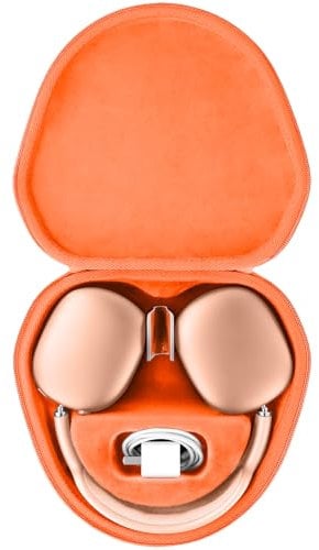 co2CREA Tragetasche kompatibel mit Apple AirPods Max Kopfhörern, versetzt Kopfhörer sofort in den Schlafmodus, verbessertes Smart Case für Kopfhörer (Nur Tasche)