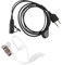 Pqahffowr Microfono Cuffia Auricolare per walkie-Talkie G6 G7 G8 G9 75-810 GXT650 LXT80 Auricolare Wireless