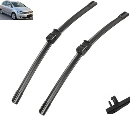 Scheibenwischer für VW Golf Plus 521 2009-2014 Front - Originalgröße - Leise & Kratzfrei - Einfache Montage - 2er Set