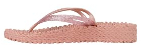 Ilse Jacobsen - Zehentrenner - CHEERFUL13 - Damen | Leicht & flexibel, modische Plateausohle, Massageeffekt, mit Glitzer