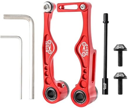 Xuanxi V-Bremse für Klapprad, leichte Aluminiumlegierung, V-Bremsklemme, kurzer Arm/langer Arm, Bremssattel, Fahrradteil