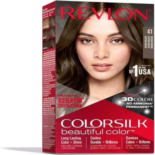 Revlon Colorsilk 7215563041 - Tinte capilar, tono castaño medio