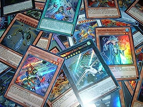Yu-Gi-Oh! Trading Card Game 25 Cards Assorted Lot/Grabbag with No Duplicates (Rares & Foils)