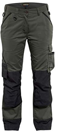Blåkläder 71541835 Damen Garten Hosen, Armee-Grün / Schwarz, C38