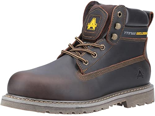Amblers Safety FS164 Adults Safety Boot in Brown - Size 6.5 UK - Brown