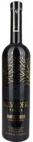 Belvedere Unfiltered Vodka / Diamond Rye / Magnum / 175cl