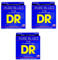 DR-PHR-9 - Pure Blues-E-Gitarrensaiten, 009-042, 3er pack