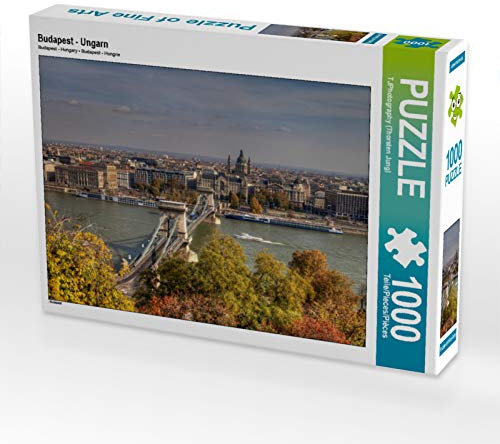 CALVENDO Puzzle Budapest - Ungarn 1000 Teile Puzzle quer | 1000 Teile Lege-Größe 64 x 48 cm Foto-Puzzle für glückliche Stunden