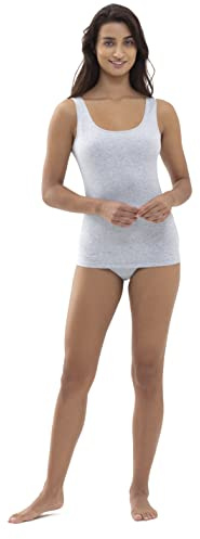 Mey Damen Top breite Träger Baumwolle Serie Cotton Pure | Schmale Passform, Tiefer Rundhalsausschnitt, Breiter Träger, Natürliches Tragegefühl, Gr. 36-46